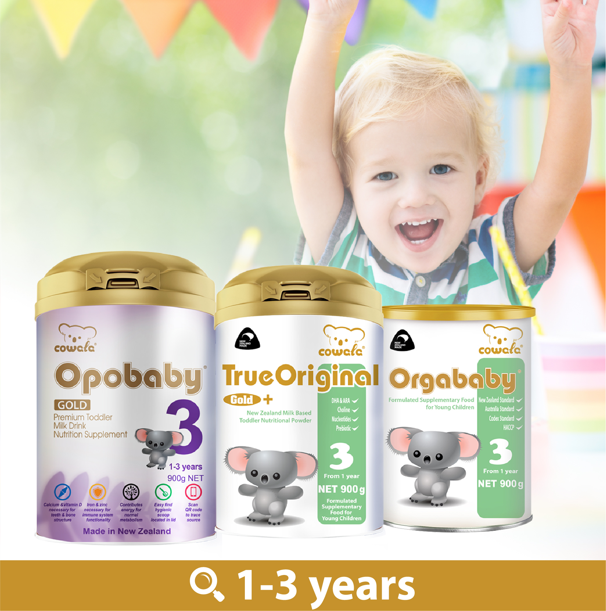 1 to 3 years toddler formula